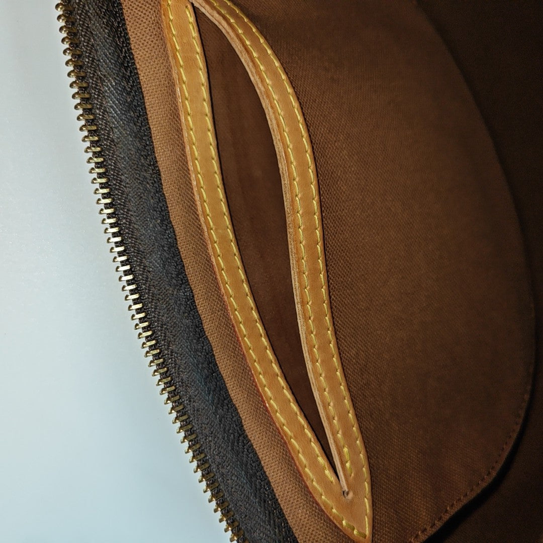 SPEEDY 30 Monogram Coated Canvas Brown