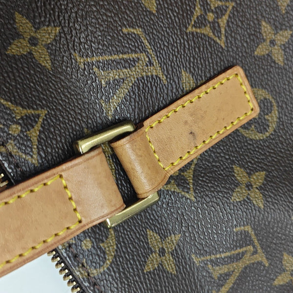 PIANO PM Monogram Coated Canvas Brown