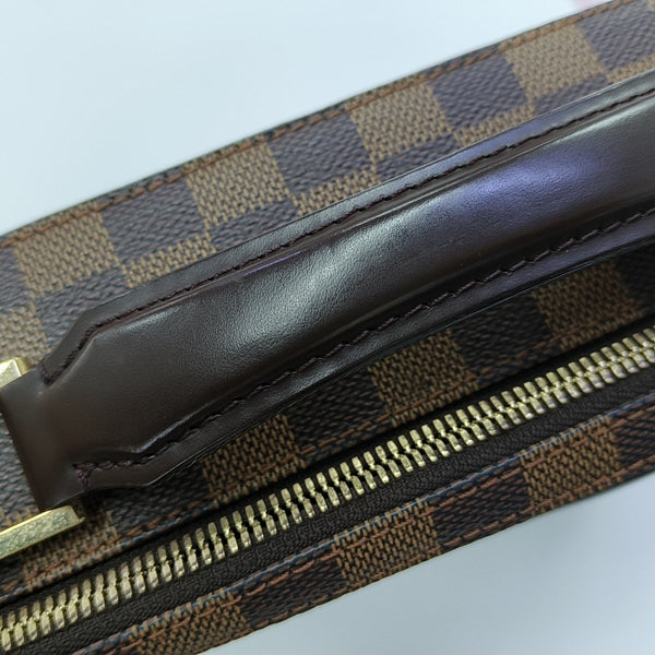 SABANA Damier Ebene Coated Canvas Brown