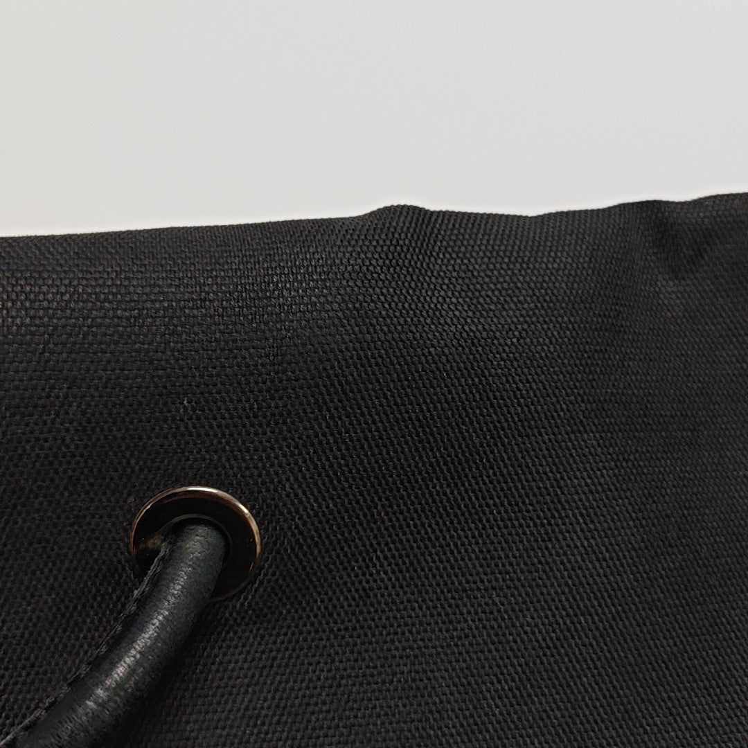 Canvas Shoulder Bag Black