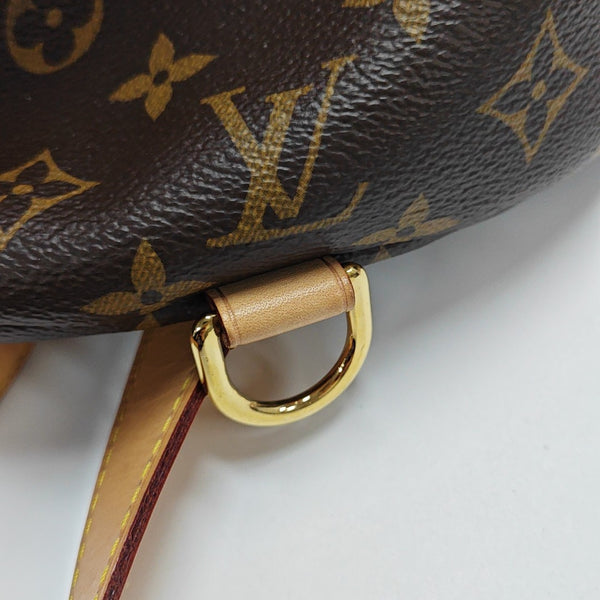 BUMBAG Monogram Coated Canvas Brown