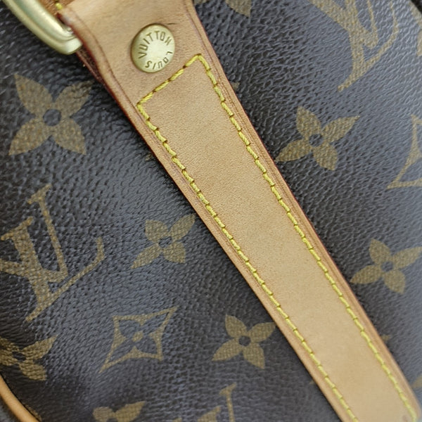 SPEEDY 25 Monogram Coated Canvas Brown