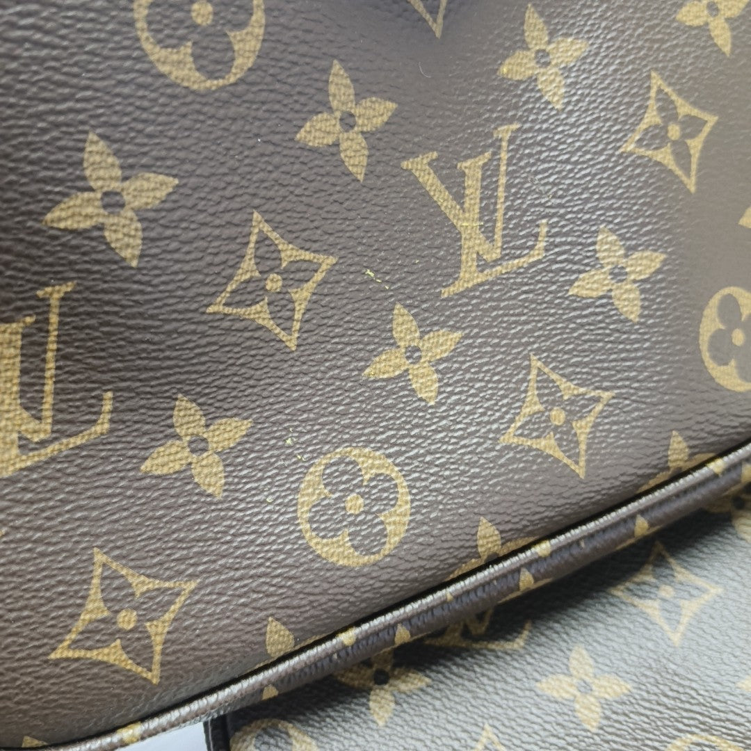 MULTI Monogram Coated Canvas Brown