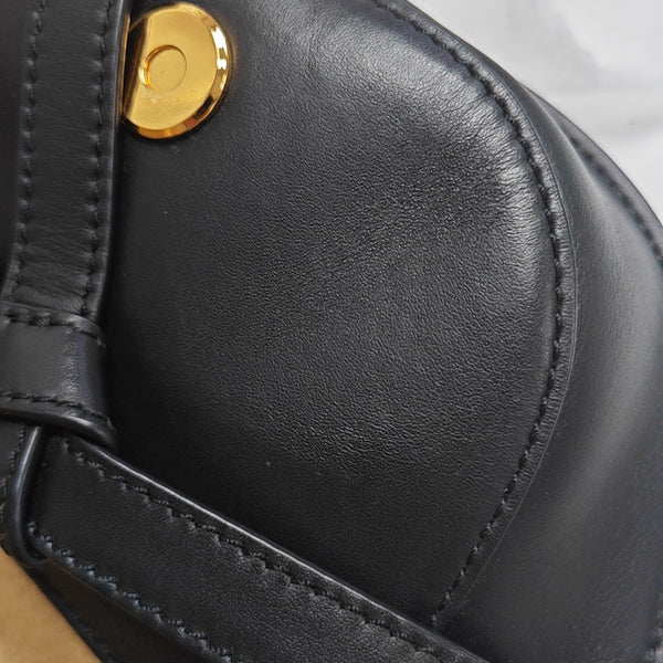 Gate Mini Calfskin Black