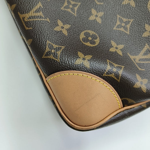 ODEON MM Monogram Coated Canvas Brown