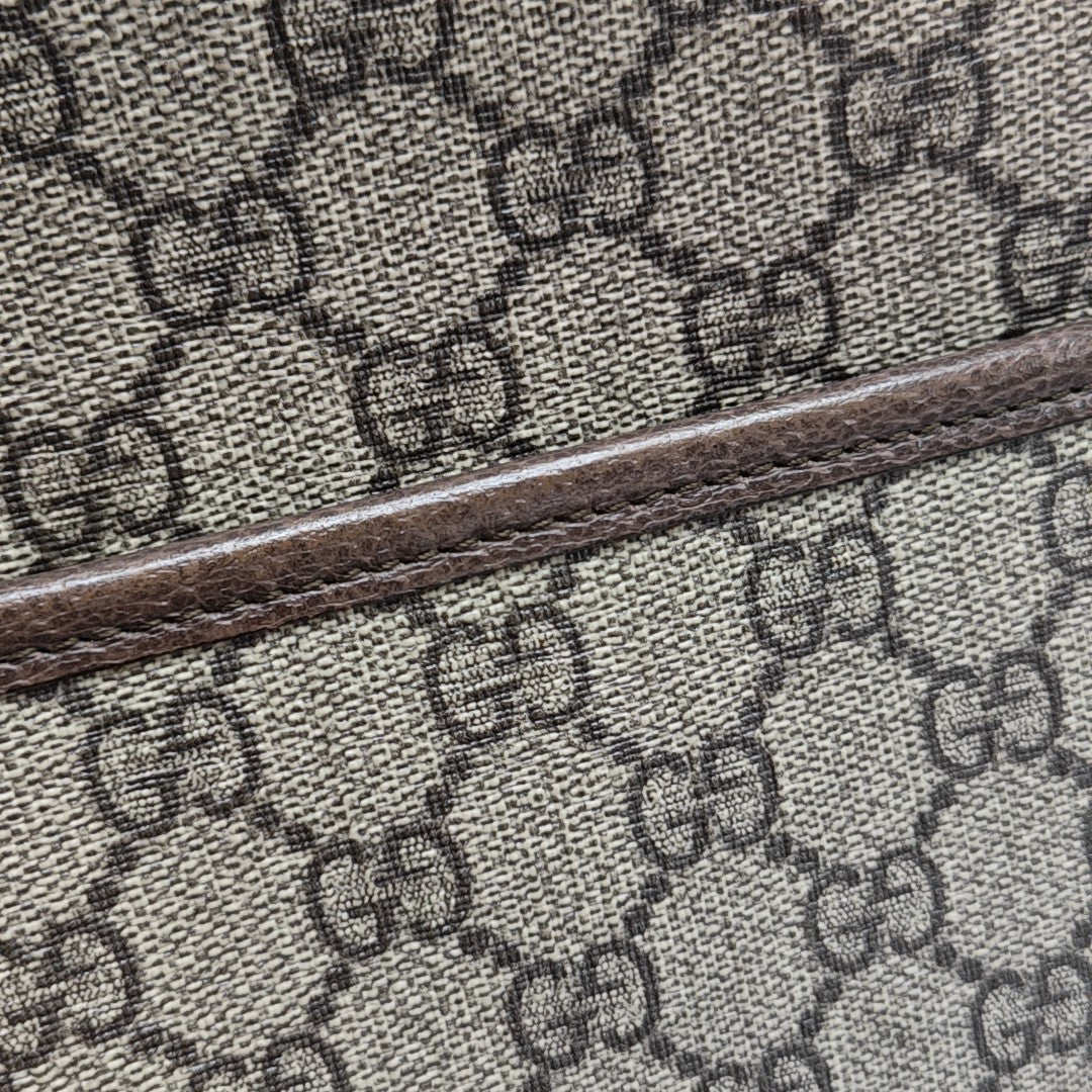 Neo Vintage Small Monogram Coated Canvas Beige