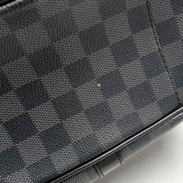TADAO MM Damier Graphite Coated Canvas Gray