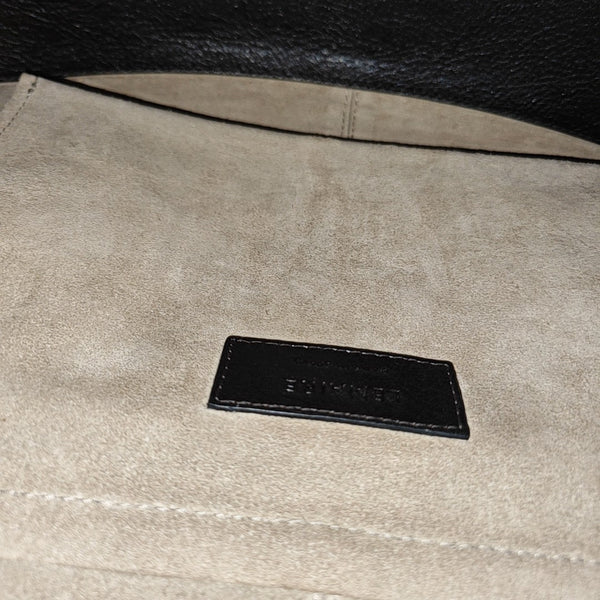 Calfskin Shoulder Bag Brown