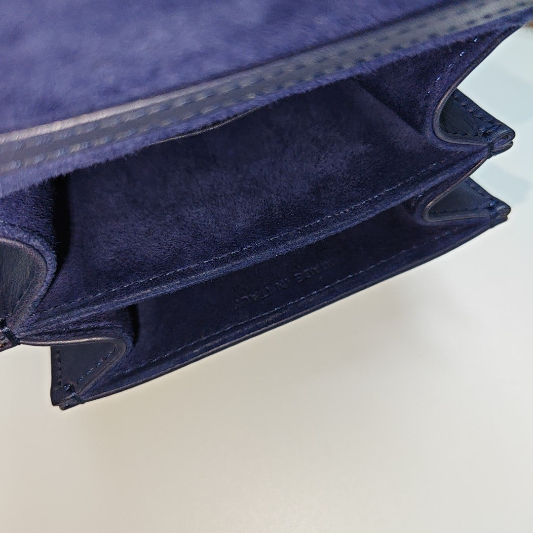 Diorama Cannage Calfskin Blue