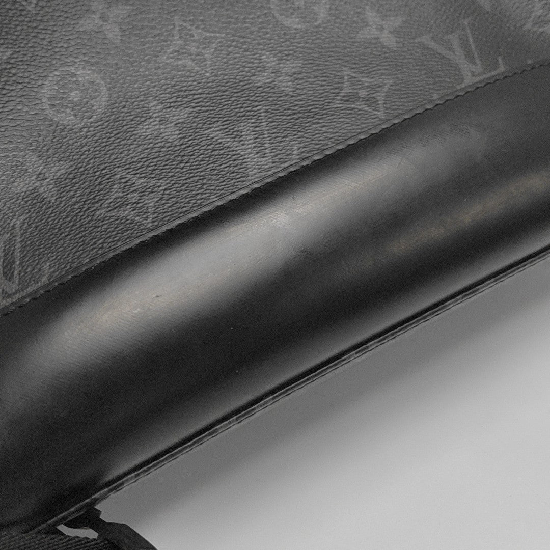 VOYAGER PM Monogram Coated Canvas Black