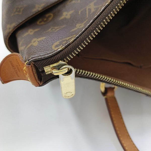 TOTALLY MM Monogram Coated Canvas Brown