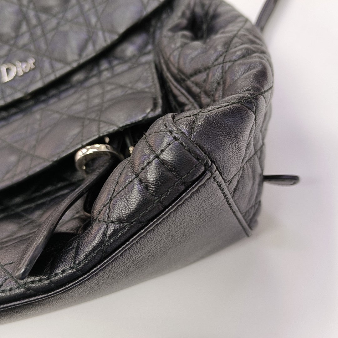 Stardust Cannage Lambskin Black