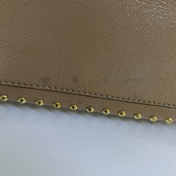 Calfskin Shoulder Bag Brown