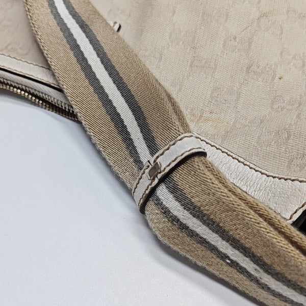 Monogram Coated Canvas Beige