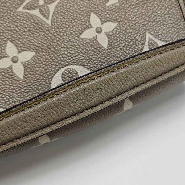 DIANE Nano Monogram Calfskin Gray