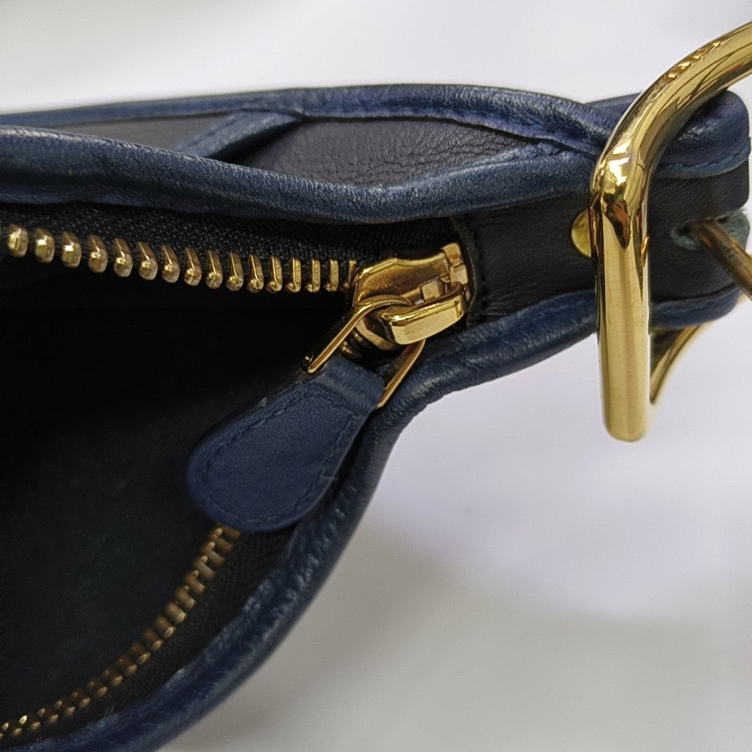 Calfskin Shoulder Bag Black