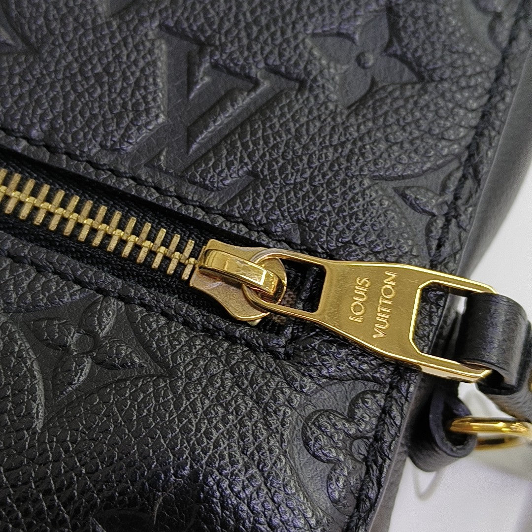 MÉTIS MM Monogram Calfskin Black