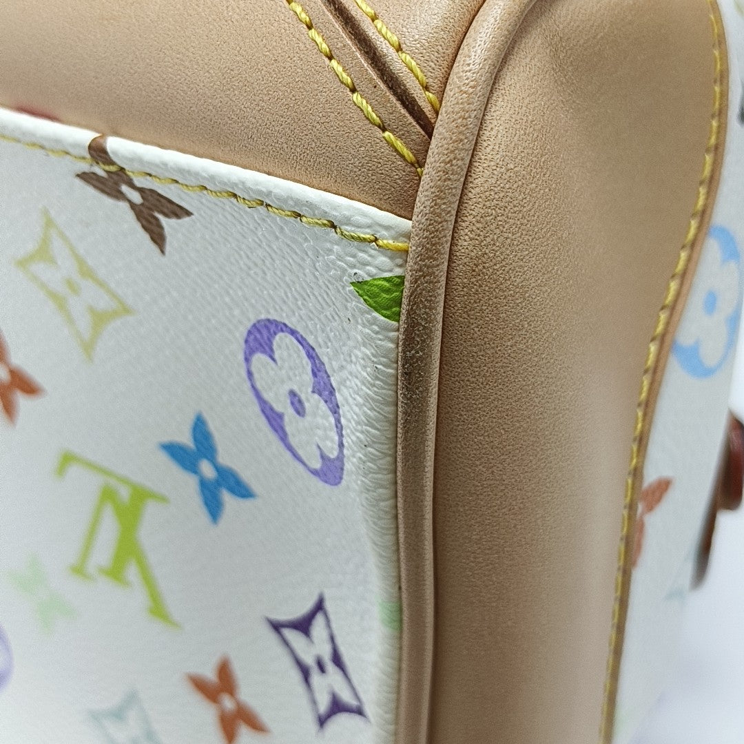 LV × TM CLAUDIA Monogram Coated Canvas White
