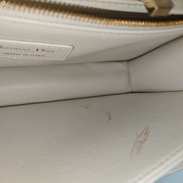 My Dior MISS DIOR Cannage Lambskin White