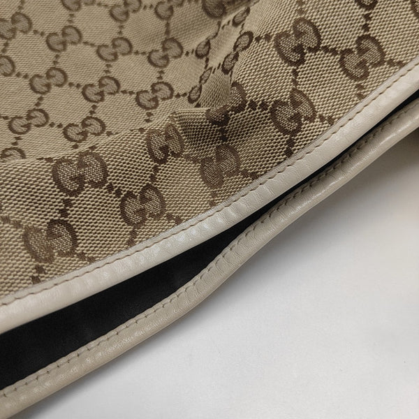 Monogram Canvas Tote Bag Brown