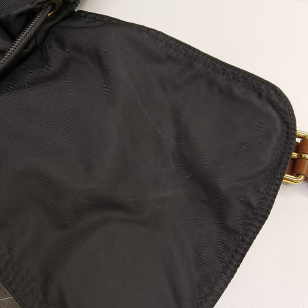 The Rucksack Medium Nylon Black
