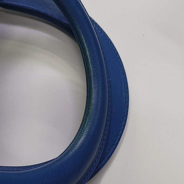 Lady Dior Medium Cannage Lambskin Blue