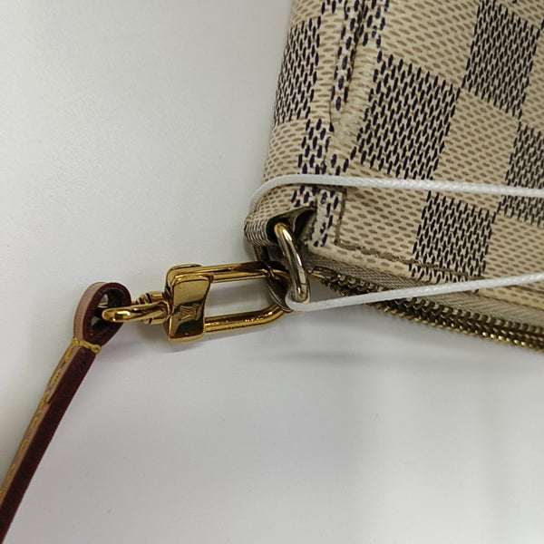 ACCESSOIRES GM Damier Azur Coated Canvas White