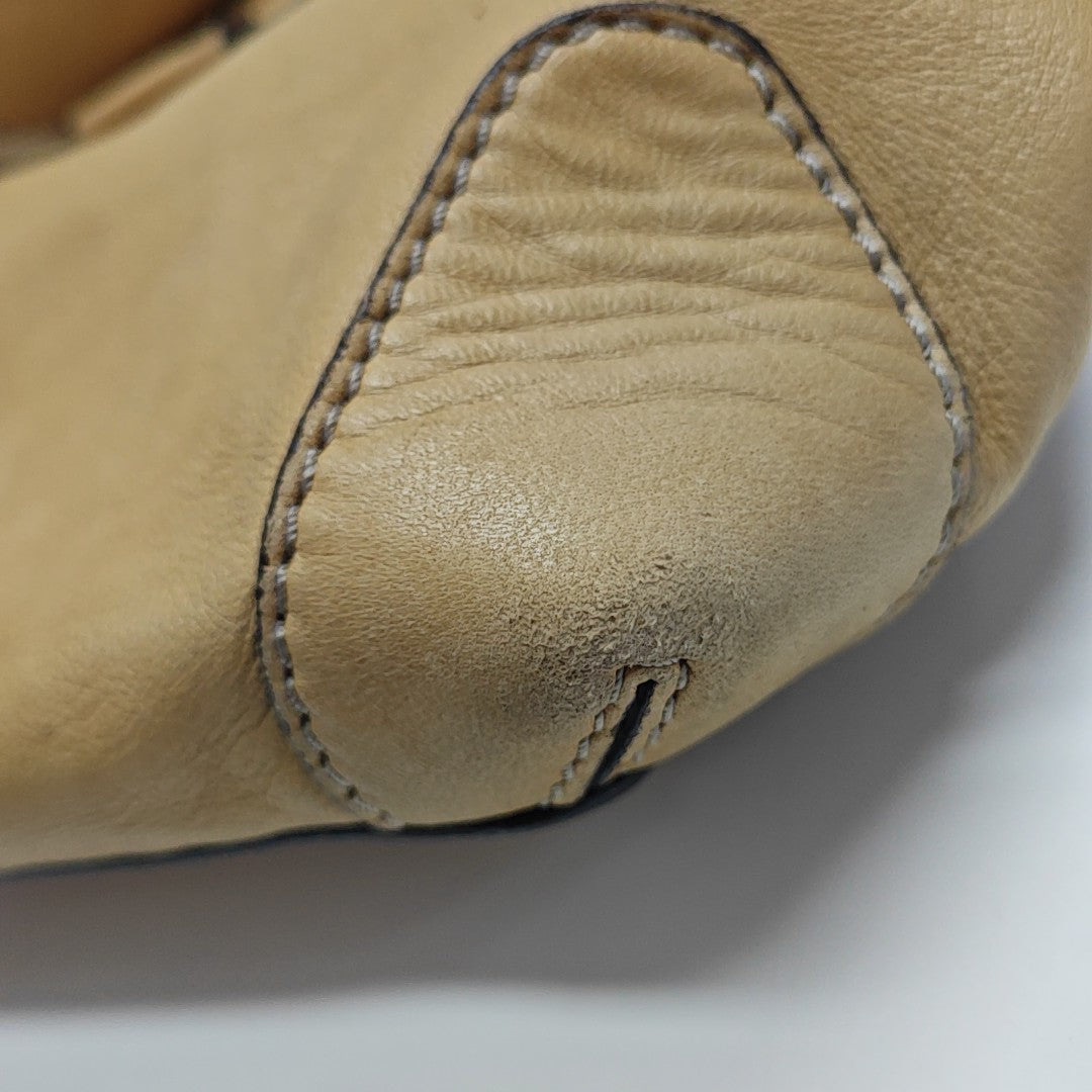 Lambskin Tote Bag Brown