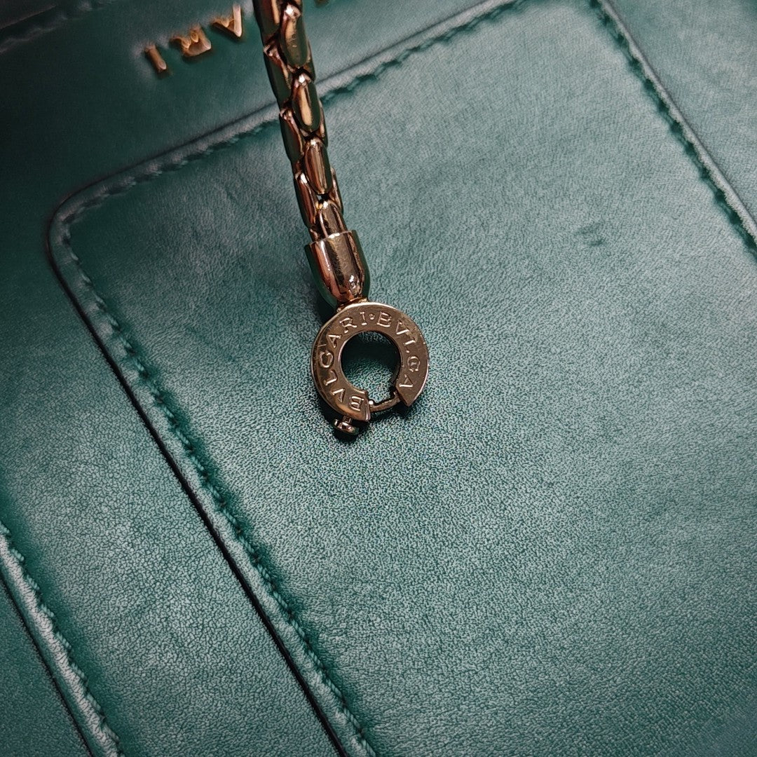 SERPENTI FOREVER Calfskin Green