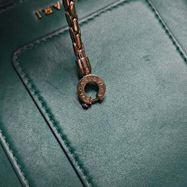 SERPENTI FOREVER Calfskin Green