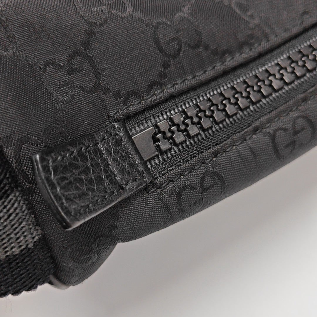 GG Imprime Monogram Canvas Black