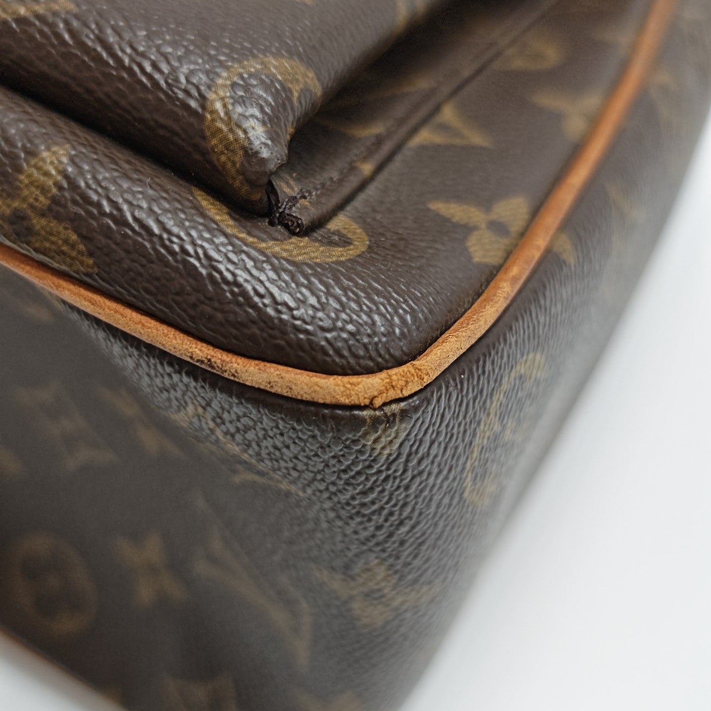 MULTIPLE Monogram Coated Canvas Brown