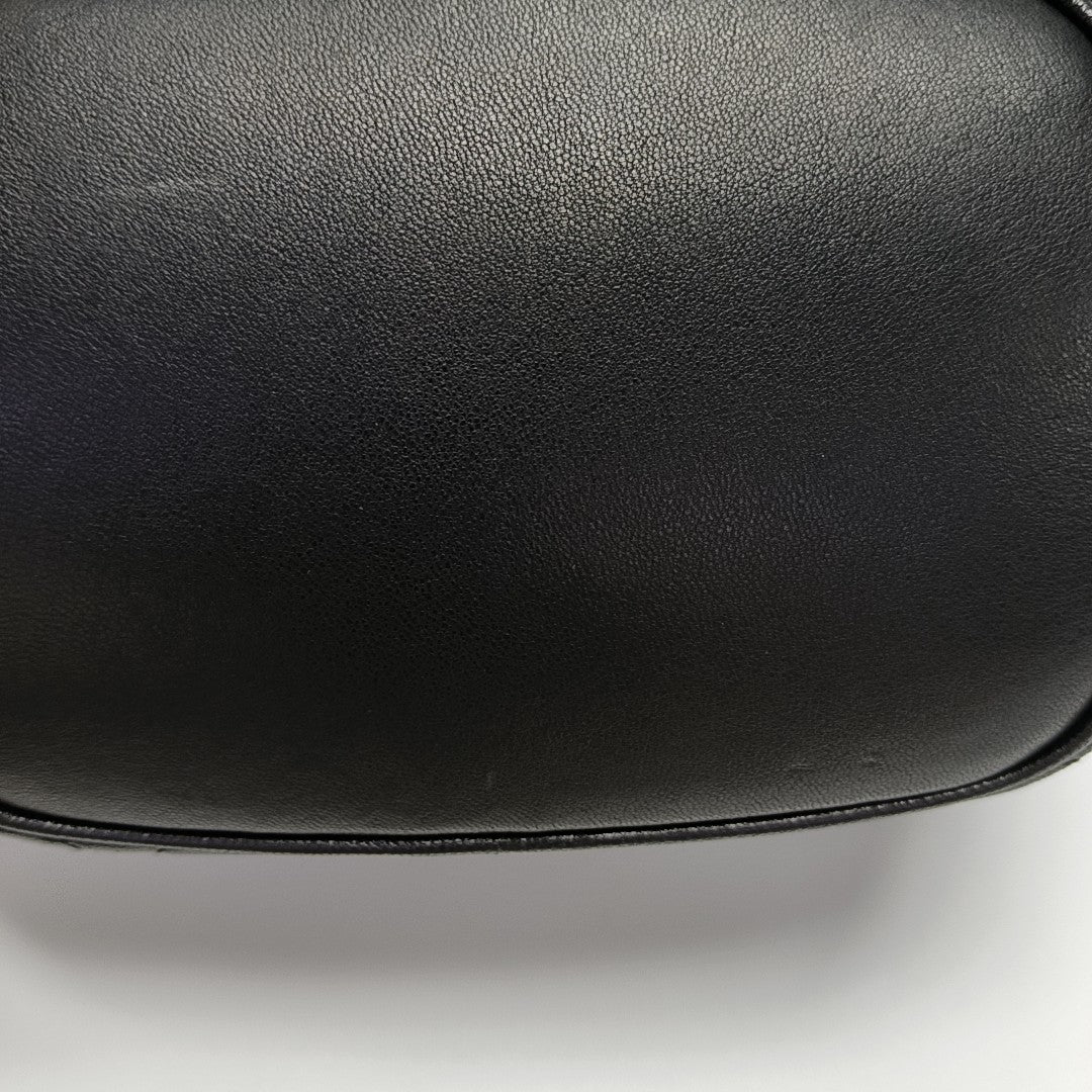 CASSANDRE Quilted Lambskin Black