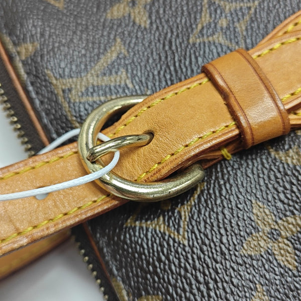 POPINCOURT Monogram Coated Canvas Brown