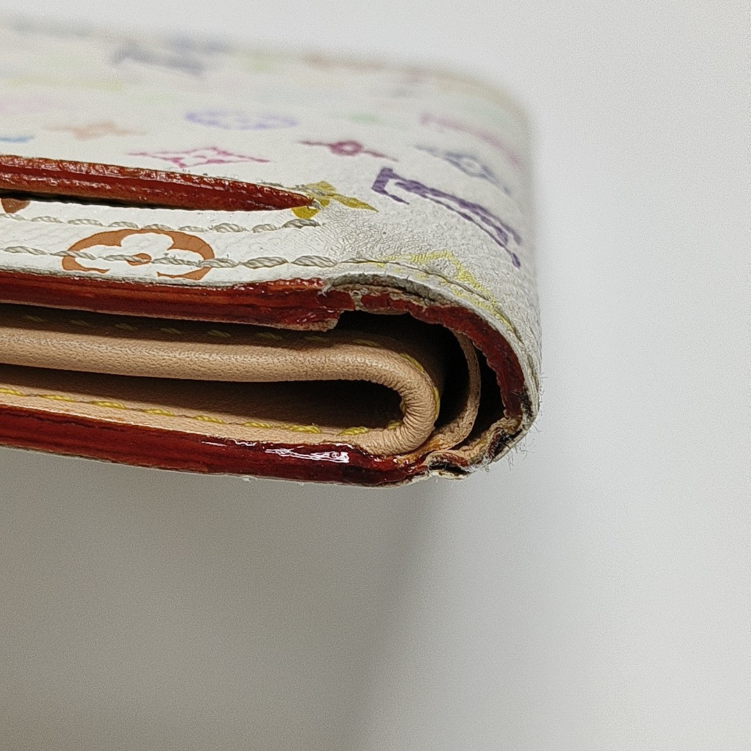 LV × TM KOALA Monogram Coated Canvas White Wallet