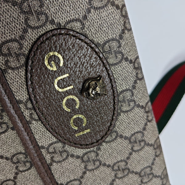 Neo Vintage Monogram Coated Canvas Beige