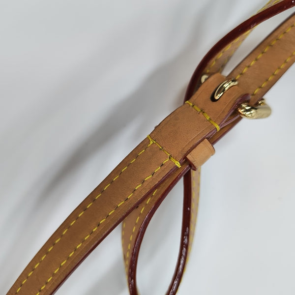 SIDE TRUNK MM Monogram Coated Canvas Brown