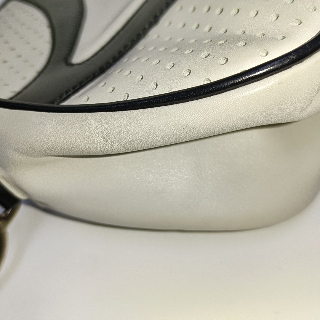 Quilted Calfskin White