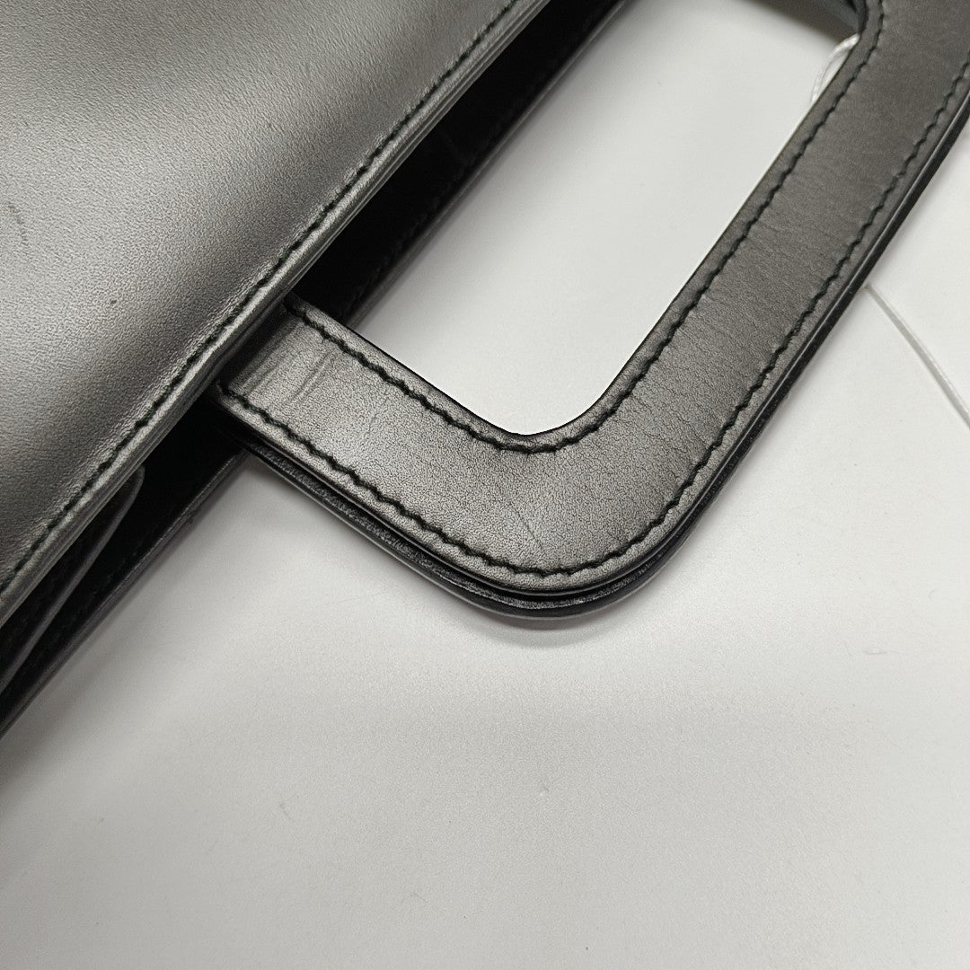 Calfskin Tote Bag Gray