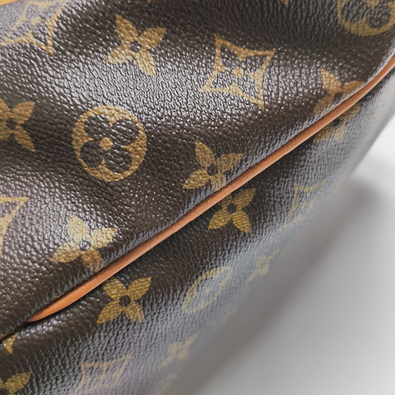 PALERMO PM Monogram Coated Canvas Brown