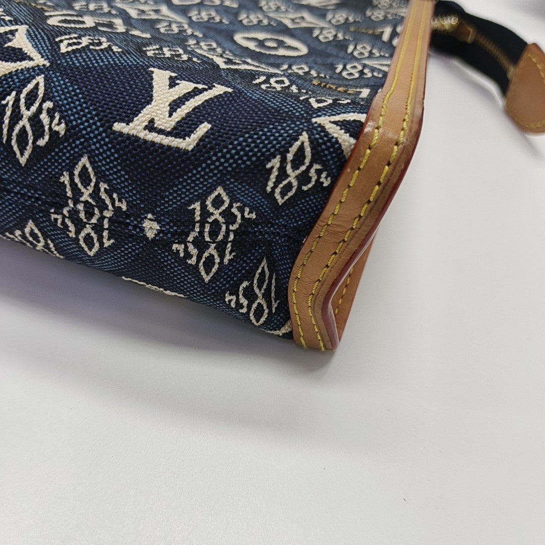 TOILLETTE 26 Monogram Fabric Blue