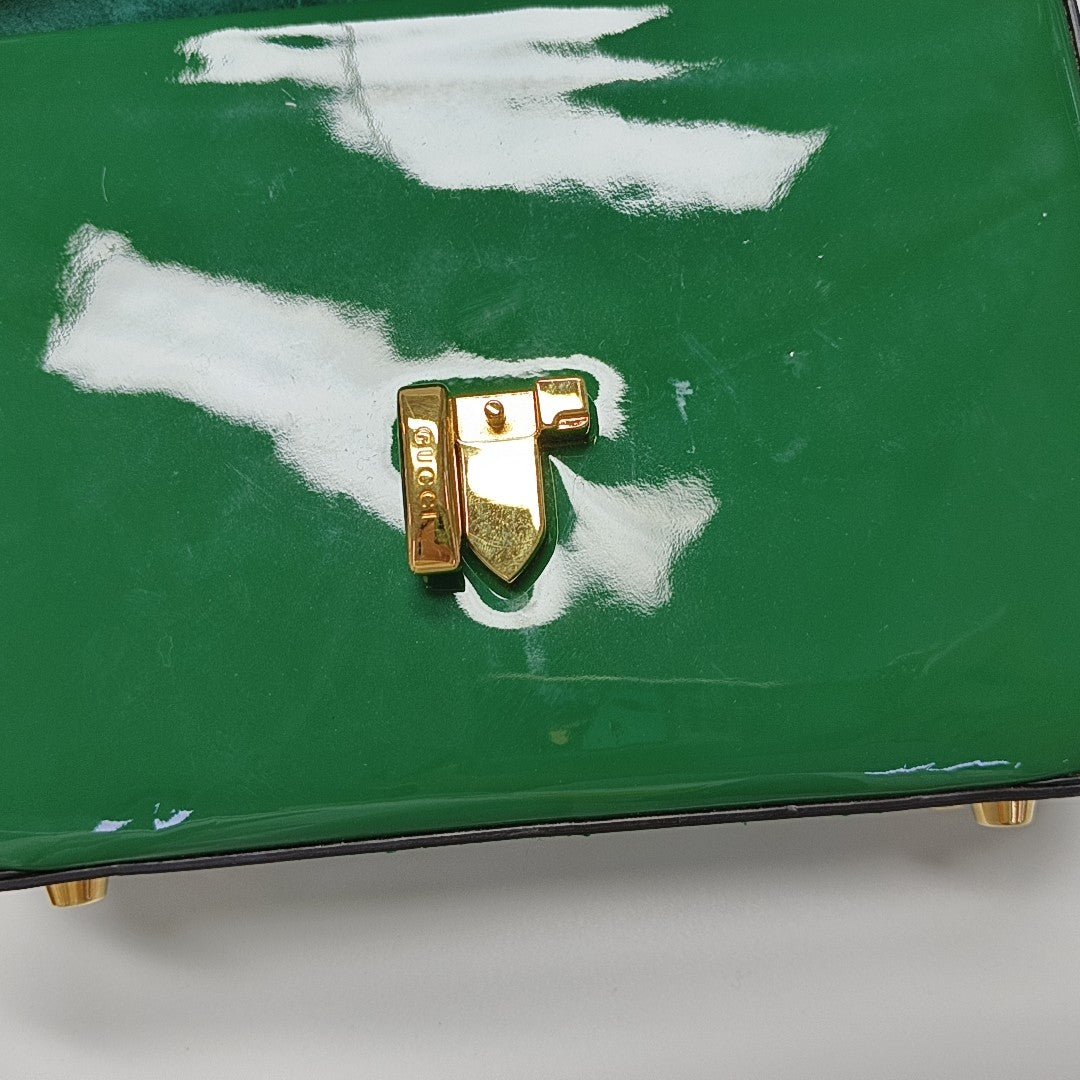 Sylvie 1969 Mini Patent Leather Green