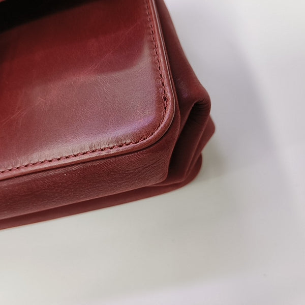 Quilted Calfskin Red