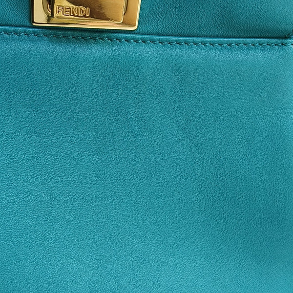 Peekaboo Mini Calfskin Green