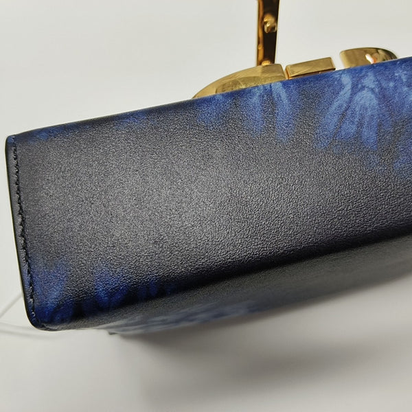 30 Montaigne Mini Calfskin Blue