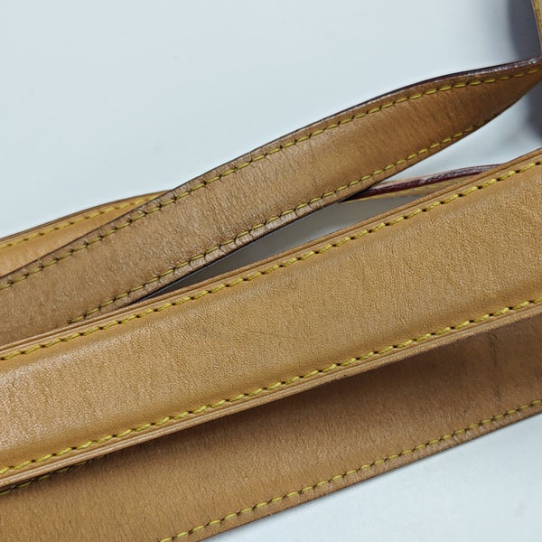 TAMBOURINE Monogram Coated Canvas Brown