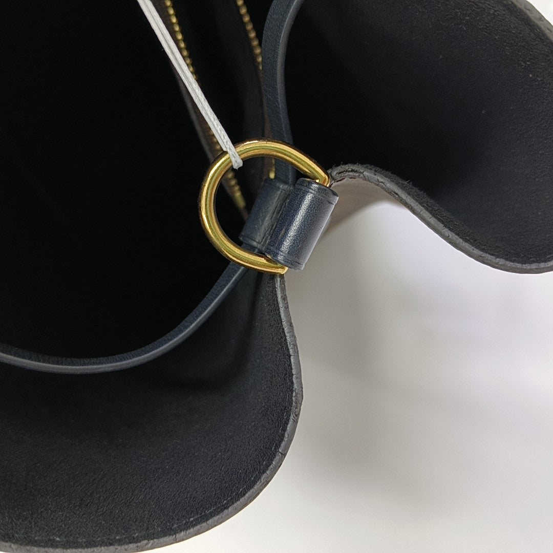NÉONOÉ MM Monogram Coated Canvas Brown