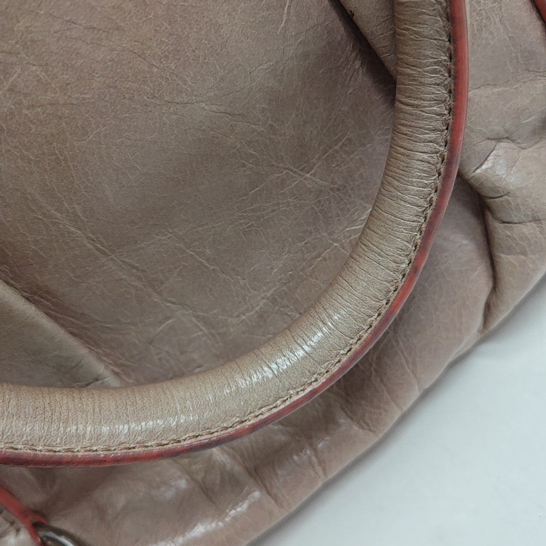 Calfskin Tote Bag Pink