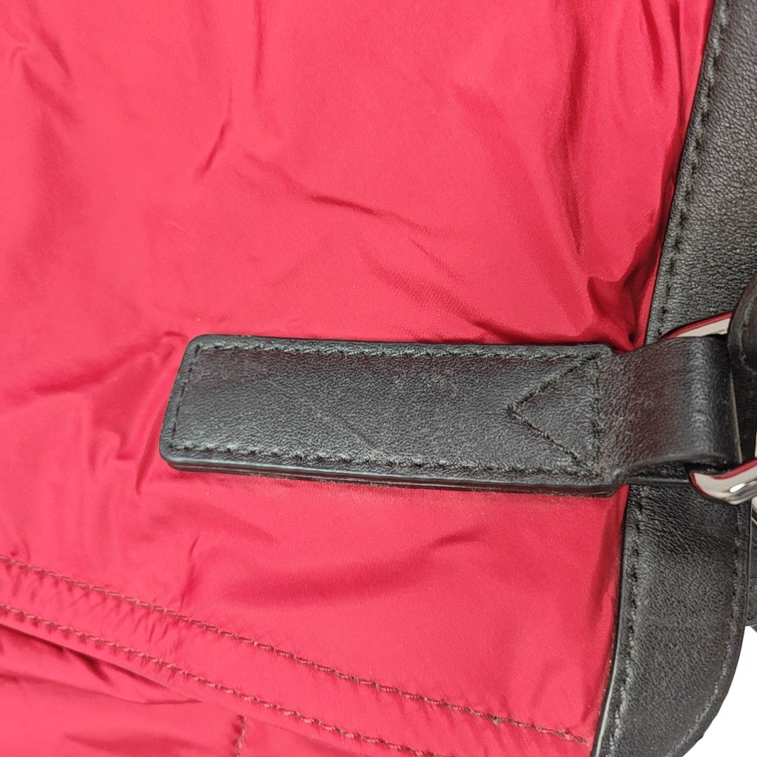 Buckleigh Medium Nylon Red