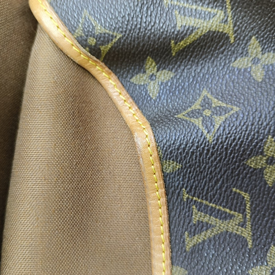 SAUMUR 30 Monogram Coated Canvas Brown